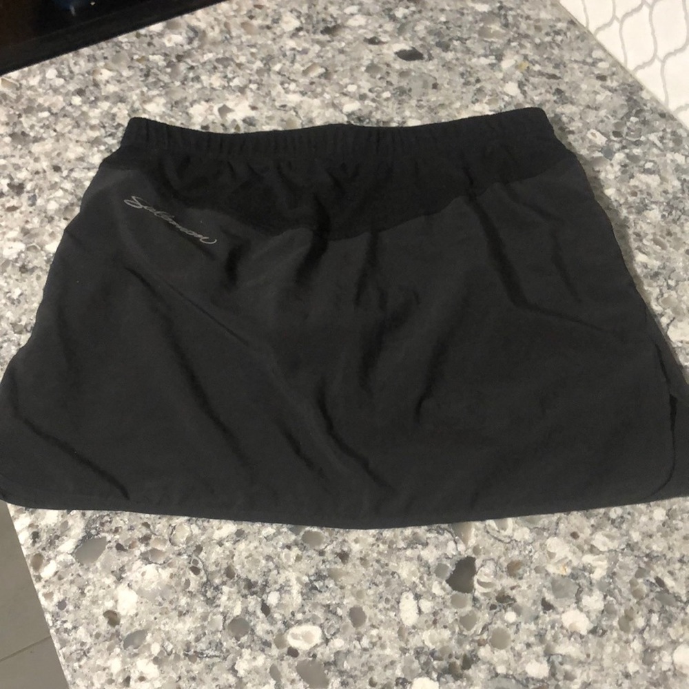 Solomon black golf, tennis skort